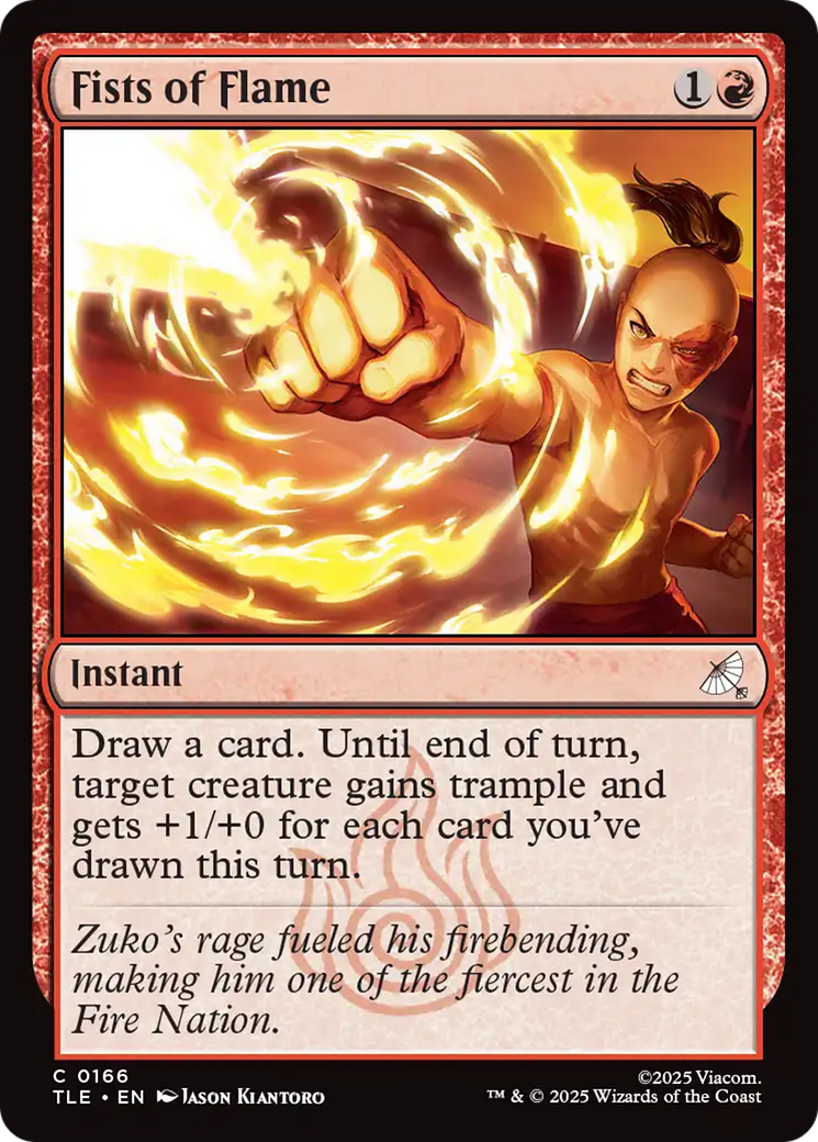 Fists of Flame [Avatar: The Last Airbender: Eternal-Legal] | Cracking-Singles