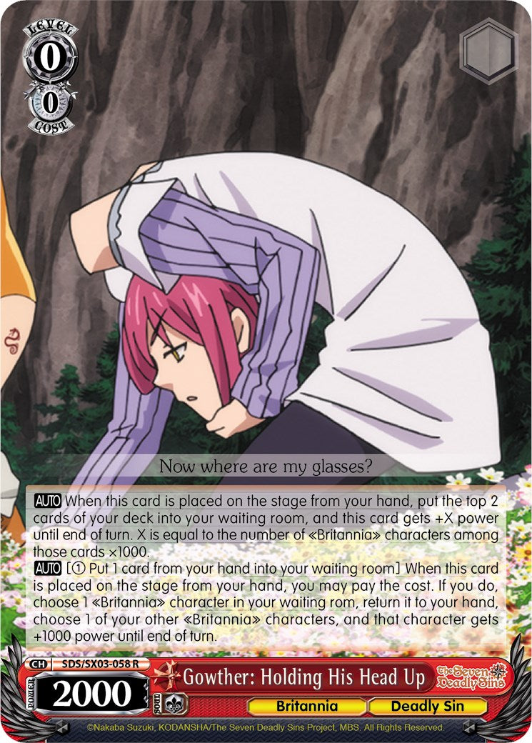 Gowther: Holding His Head Up (SDS/SX03-058 R) [The Seven Deadly Sins] | Cracking-Singles