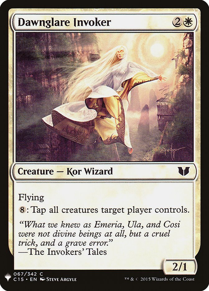Dawnglare Invoker [Mystery Booster] | Cracking-Singles