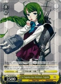 1st Yugumo-class Destroyer, Yugumo (KC/S25-E014 U) [KanColle] | Cracking-Singles