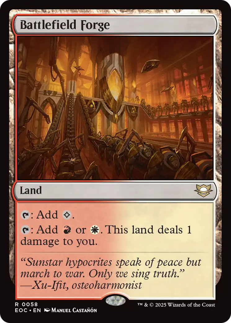 Battlefield Forge [Edge of Eternities Commander] | Cracking-Singles