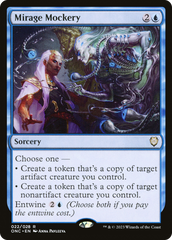 Mirage Mockery [Phyrexia: All Will Be One Commander] | Cracking-Singles
