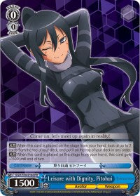 Leisure with Dignity, Pitohui (GGO/S59-E104 PR) (Promo) [Gun Gale Online] | Cracking-Singles