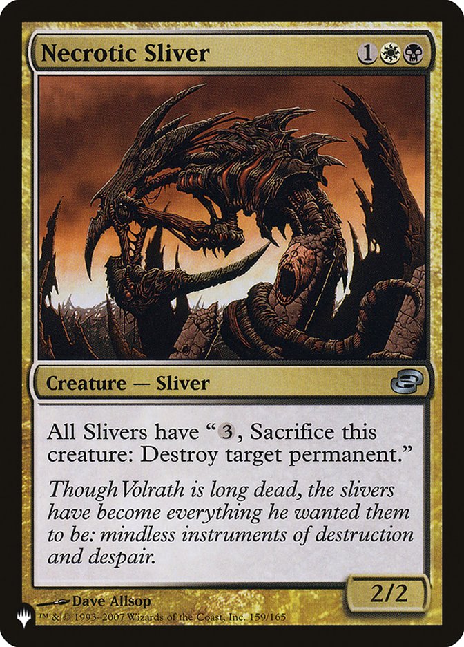 Necrotic Sliver [The List] | Cracking-Singles