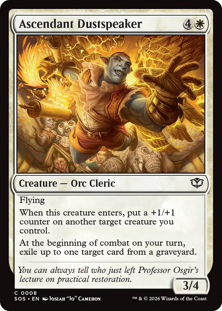 Ascendant Dustspeaker [Secrets of Strixhaven] | Cracking-Singles