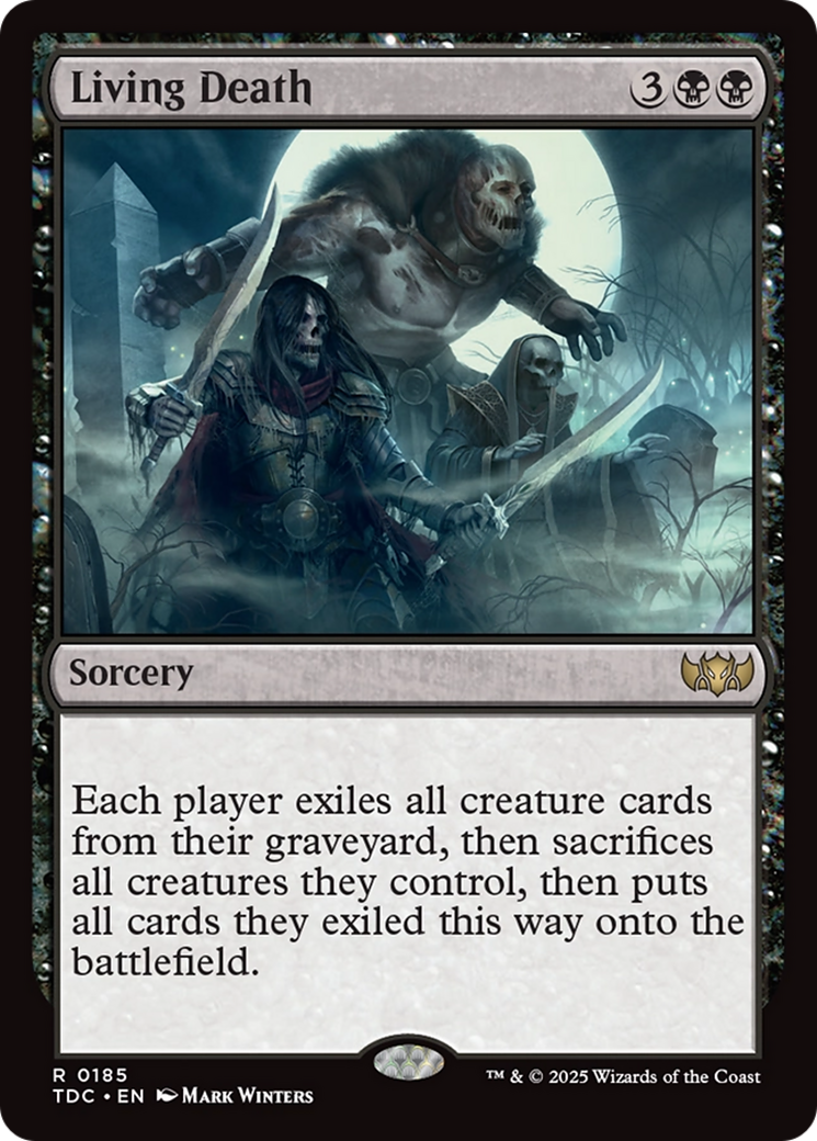 Living Death [Tarkir: Dragonstorm Commander] | Cracking-Singles