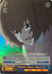 Maiden's Heart, Minori (LH/SE20-E41 C) (Alternate Art Foil) [LOG HORIZON] | Cracking-Singles