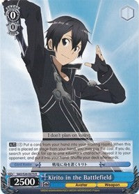 Kirito in the Battlefield (SAO/S20-E079 R) [Sword Art Online] | Cracking-Singles