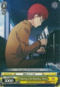 Tinkering with Machines, Shirou (FS/S34-E022 C) [Fate/Stay Night [Unlimited Blade Works]] | Cracking-Singles