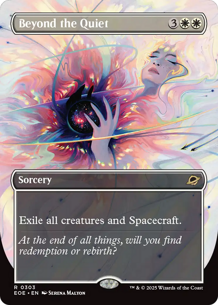 Beyond the Quiet (Borderless) [Edge of Eternities] | Cracking-Singles