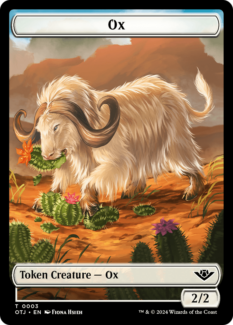 Faerie Rogue // Ox Double-Sided Token [The List] | Cracking-Singles
