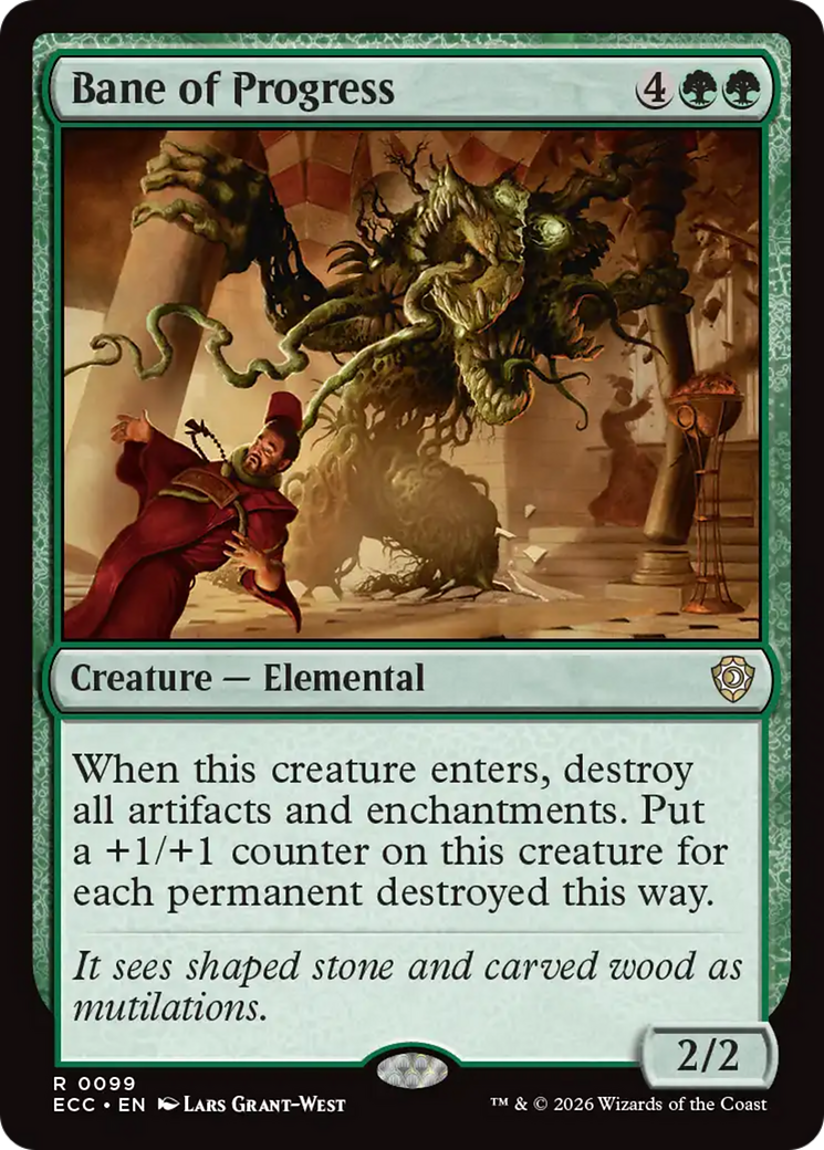 Bane of Progress [Lorwyn Eclipsed Commander] | Cracking-Singles