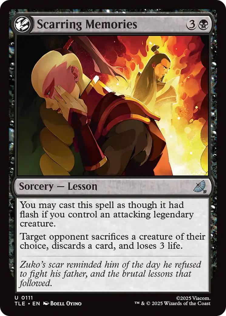 Scarring Memories [Avatar: The Last Airbender: Eternal-Legal] | Cracking-Singles