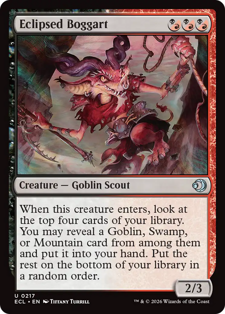 Eclipsed Boggart [Lorwyn Eclipsed] | Cracking-Singles