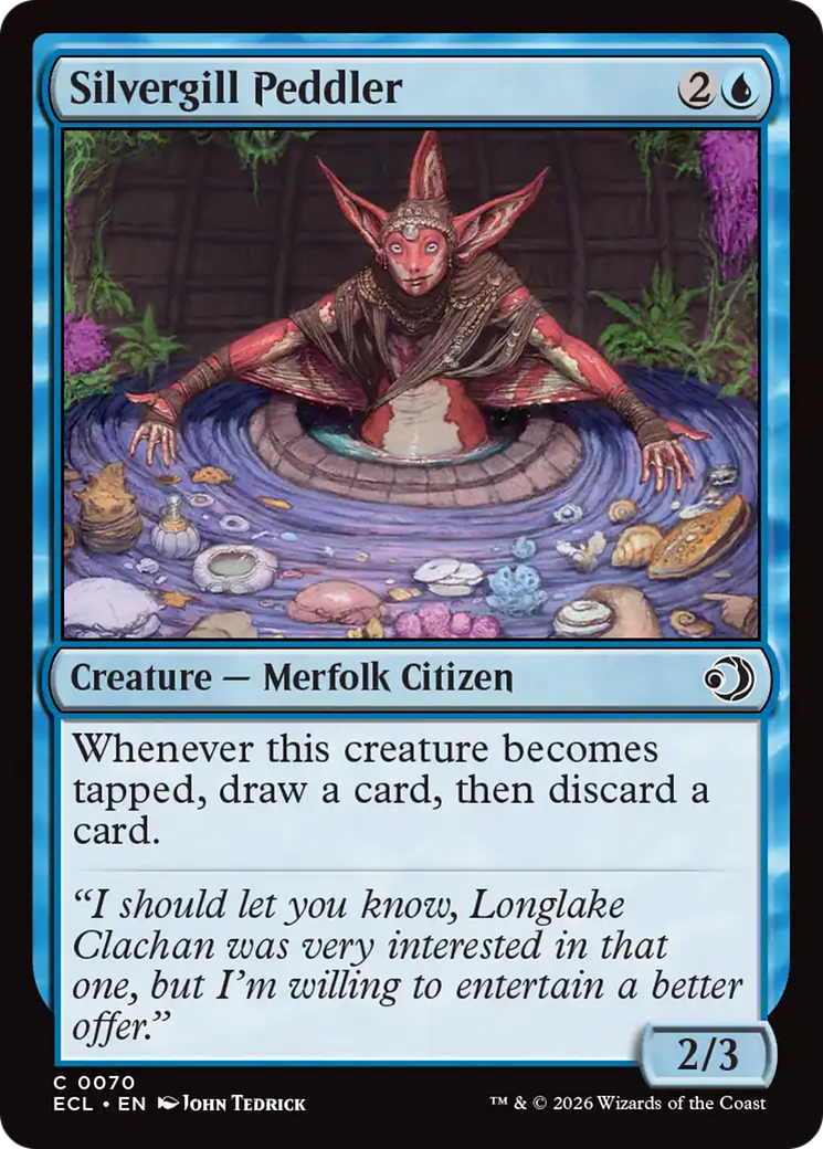 Silvergill Peddler [Lorwyn Eclipsed] | Cracking-Singles
