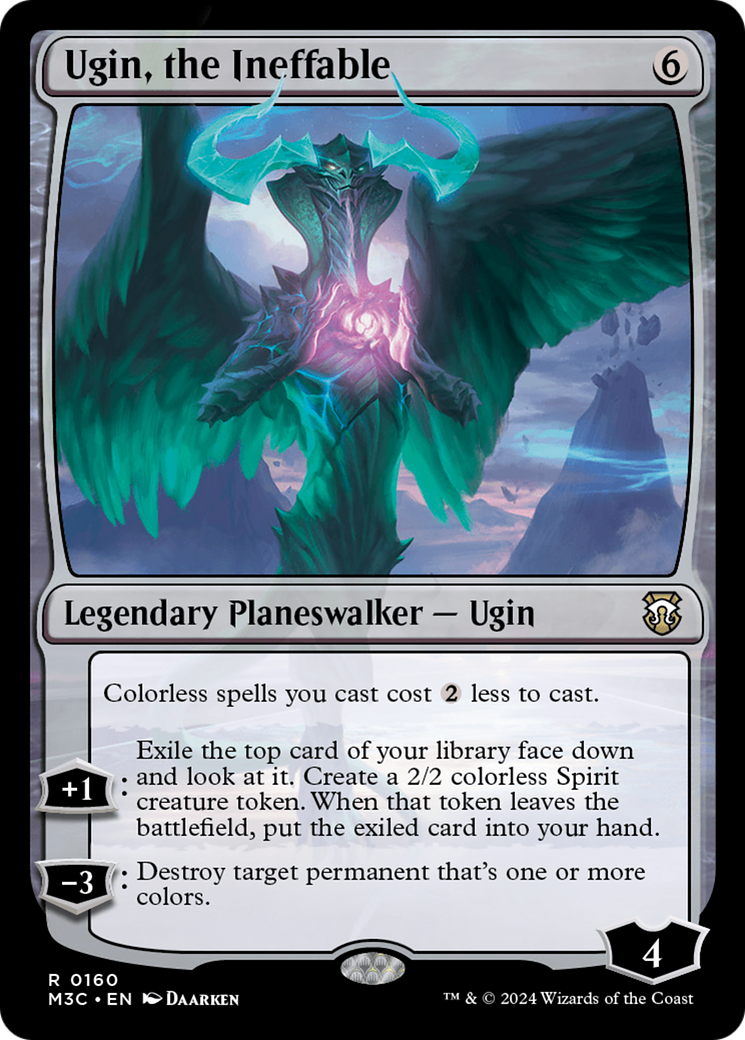 Ugin, the Ineffable (Ripple Foil) [Modern Horizons 3 Commander] | Cracking-Singles