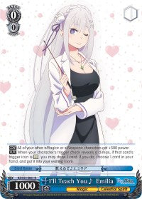I'll Teach You Emilia (RZ/S55-E061 R) [Re:ZERO Vol.2] | Cracking-Singles