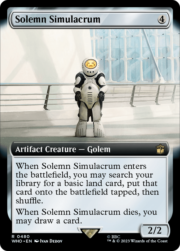 Solemn Simulacrum (Extended Art) [Doctor Who] | Cracking-Singles
