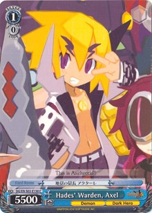 Hades' Warden, Axel (DG/EN-S03-E150 C) [Disgaea] | Cracking-Singles