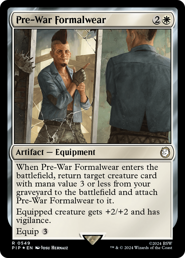 Pre-War Formalwear (Surge Foil) [Fallout] | Cracking-Singles