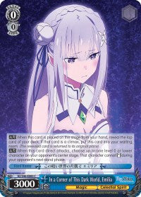 In a Corner of This Dark World, Emilia (RZ/S46-E085 C) [Re:ZERO] | Cracking-Singles
