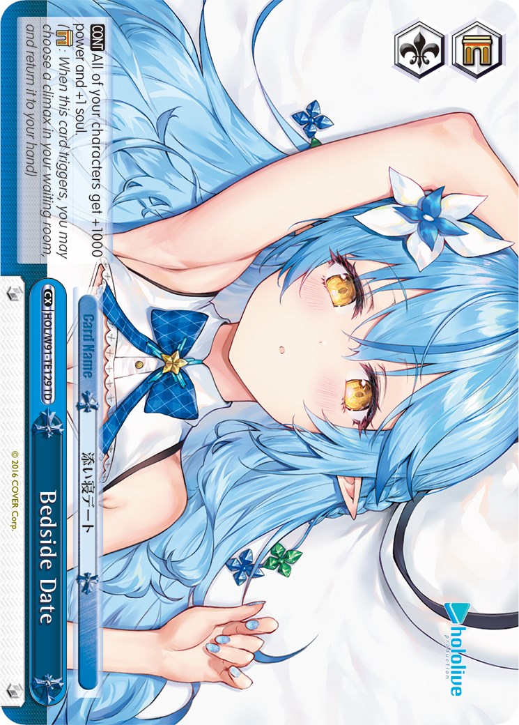 Bedside Date (HOL/W91-TE129 TD) [hololive production] | Cracking-Singles