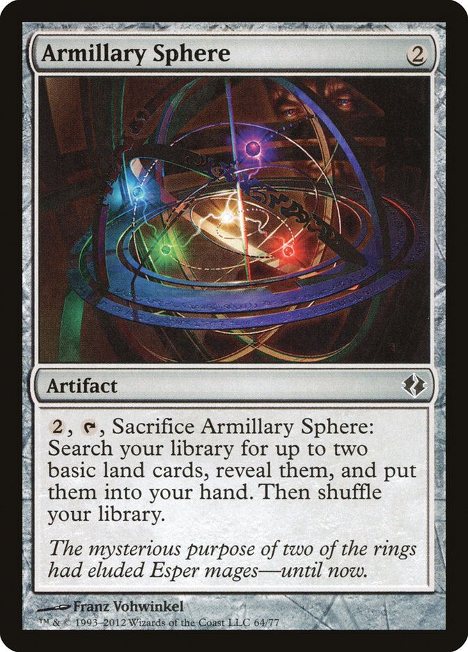 Armillary Sphere [Duel Decks: Venser vs. Koth] | Cracking-Singles