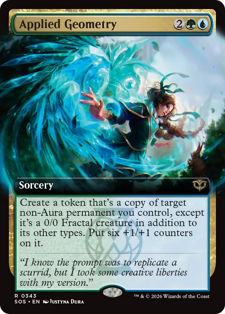 Applied Geometry (Extended Art) [Secrets of Strixhaven] | Cracking-Singles