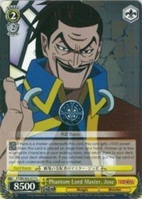 Phantom Lord Master, Jose (FT/EN-S02-017 U) [Fairy Tail ver.E] | Cracking-Singles