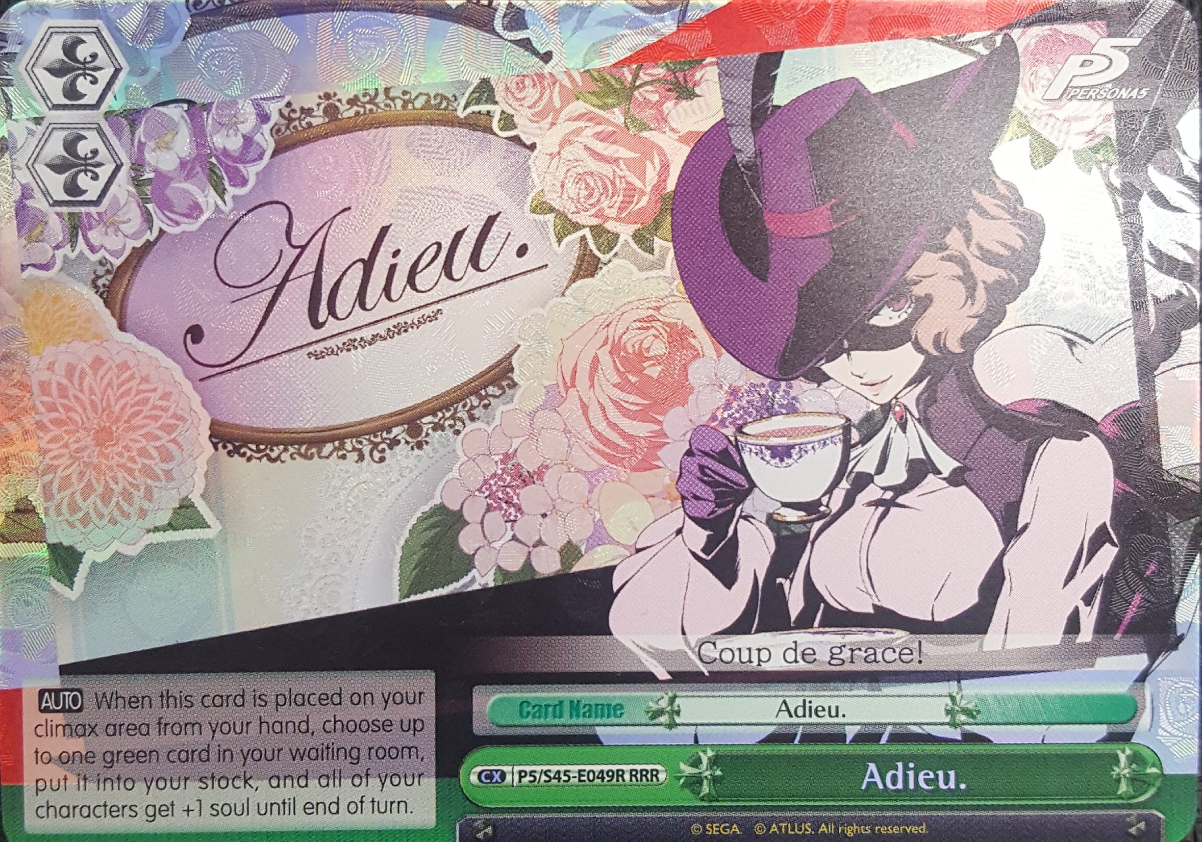 Adieu. (P5/S45-E049R RRR) [Persona 5] | Cracking-Singles