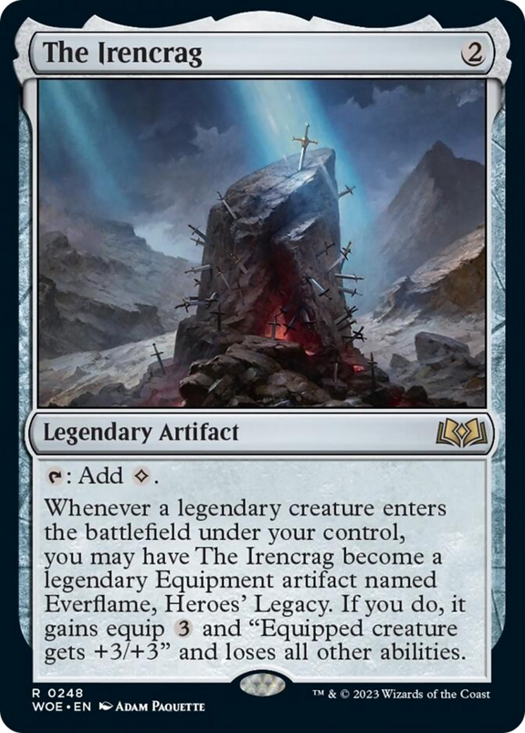 The Irencrag [Wilds of Eldraine] | Cracking-Singles