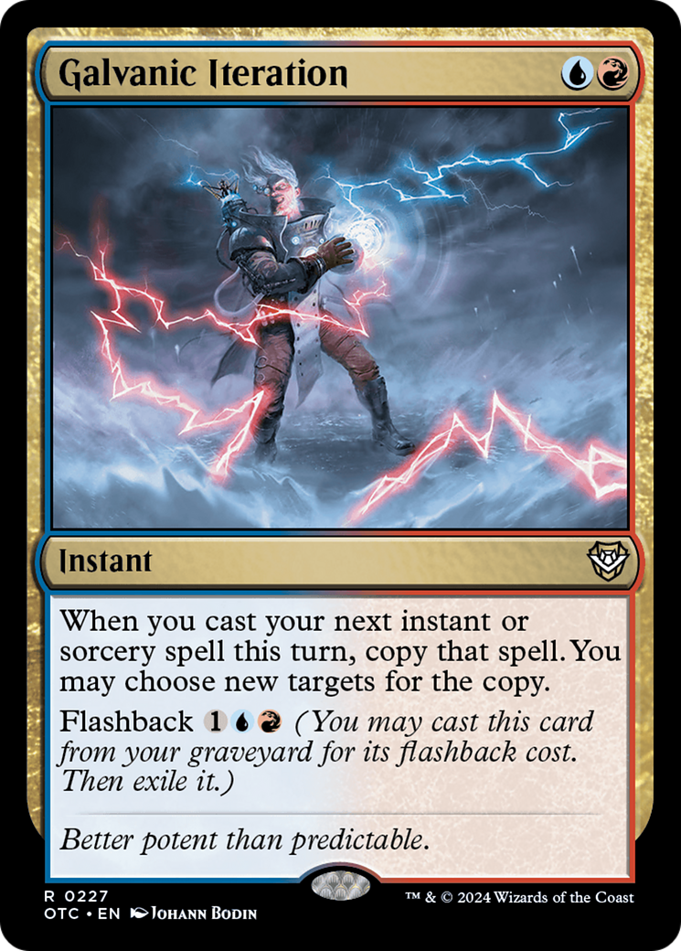 Galvanic Iteration [Outlaws of Thunder Junction Commander] | Cracking-Singles