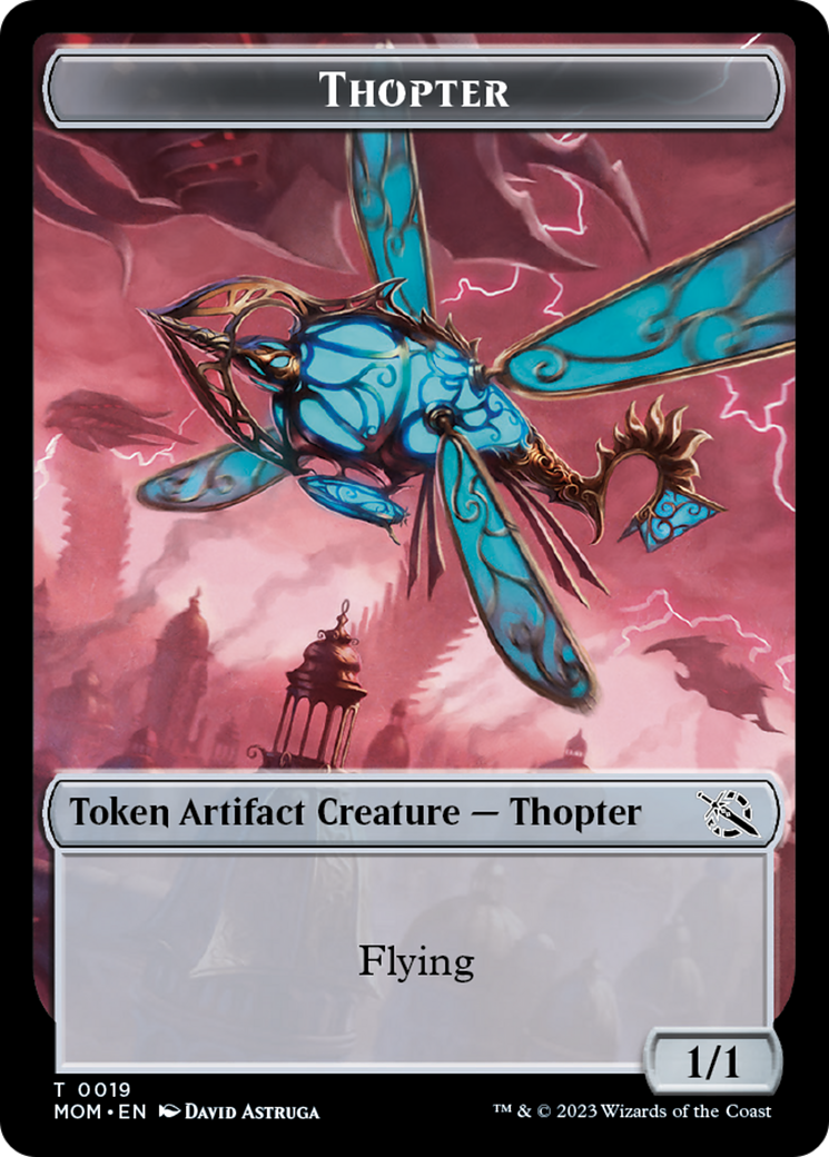 Thopter Token [March of the Machine Tokens] | Cracking-Singles