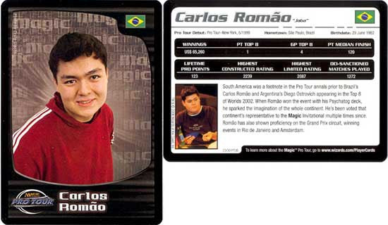 Carlos Romao (2006) Pro Player Cards English | Cracking-Singles