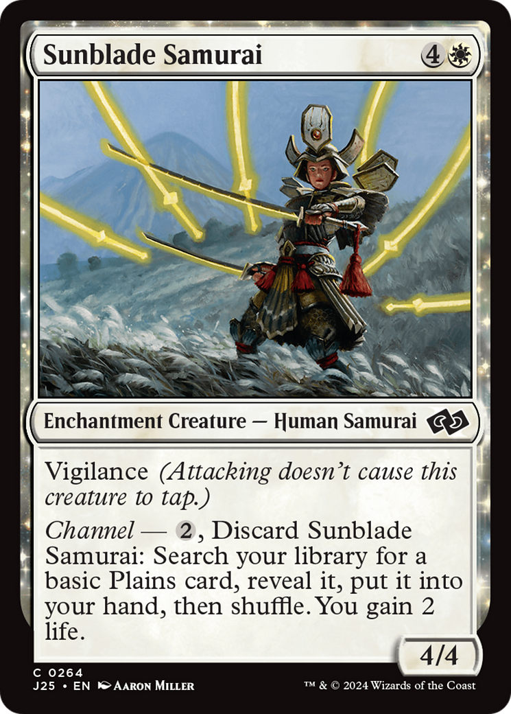 Sunblade Samurai [Foundations Jumpstart] | Cracking-Singles