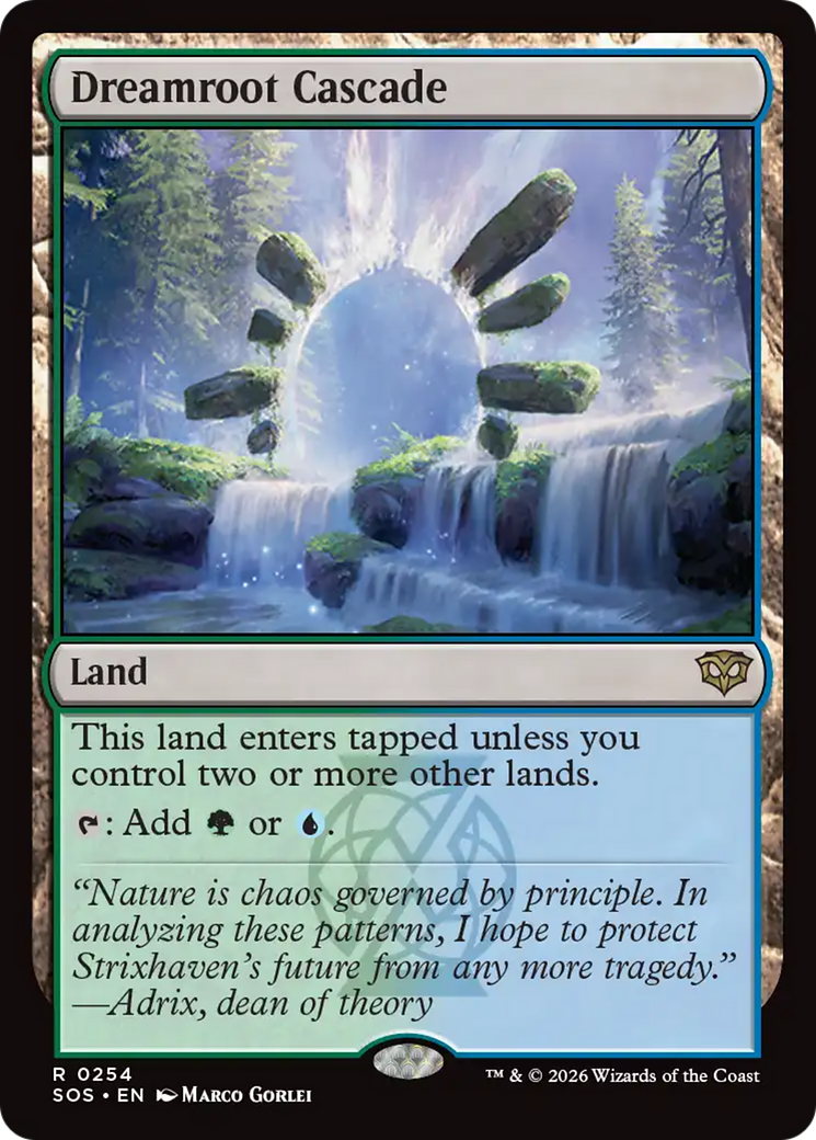 Dreamroot Cascade [Secrets of Strixhaven] | Cracking-Singles