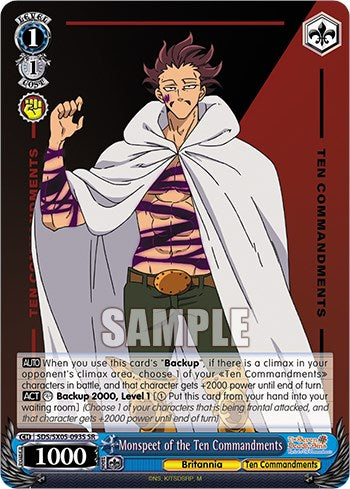 Monspeet of the Ten Commandments (SR) [The Seven Deadly Sins: Revival of The Commandments] | Cracking-Singles