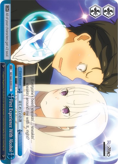 First Experience With Alcohol (RZ/S68-E099 CC) [Re:ZERO Memory Snow] | Cracking-Singles