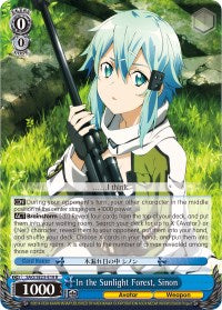 In the Sunlight Forest, Sinon (SAO/SE23-E19 R) [Sword Art Online II] | Cracking-Singles