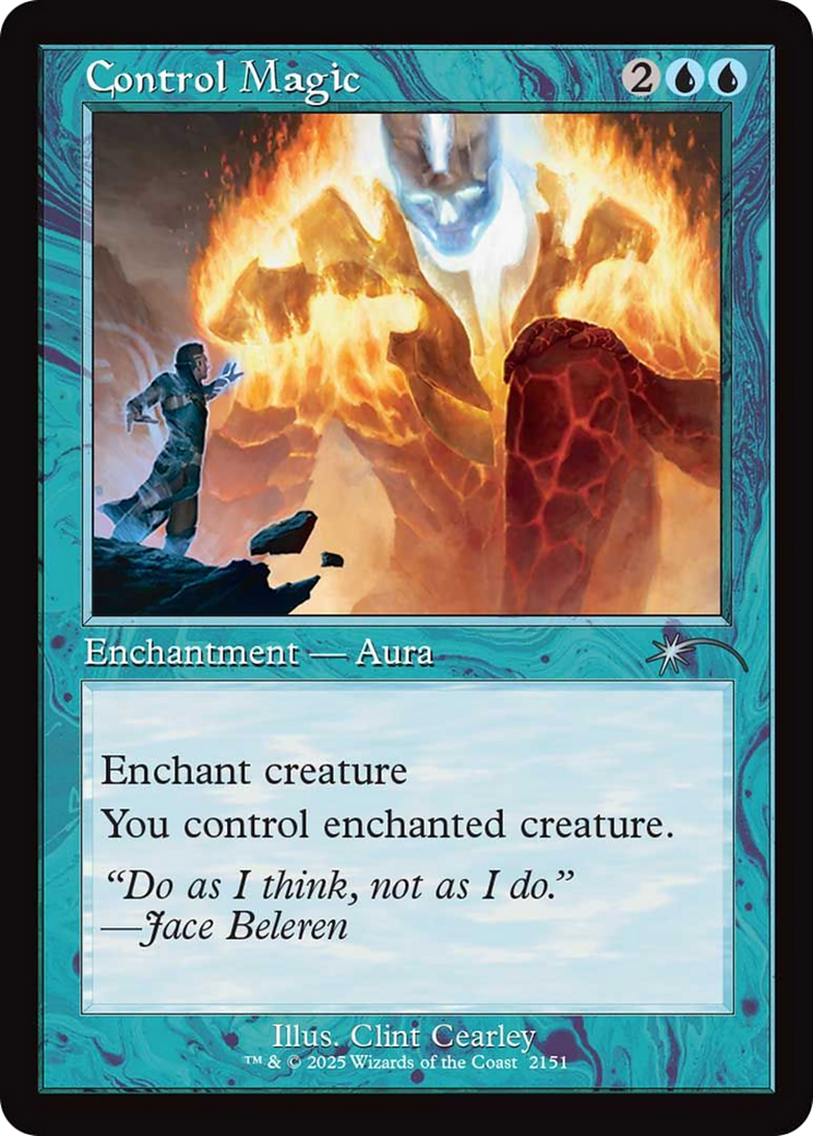 Control Magic (Retro Frame) [Secret Lair Drop Series] | Cracking-Singles