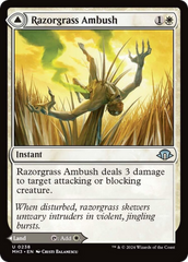 Razorgrass Ambush // Razorgrass Field [Modern Horizons 3] | Cracking-Singles