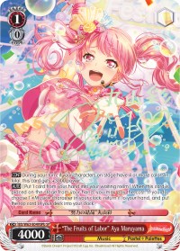 "The Fruits of Labor" Aya Maruyama (BD/W63-E049SPb SP) [BanG Dream! Girls Band Party! Vol.2] | Cracking-Singles