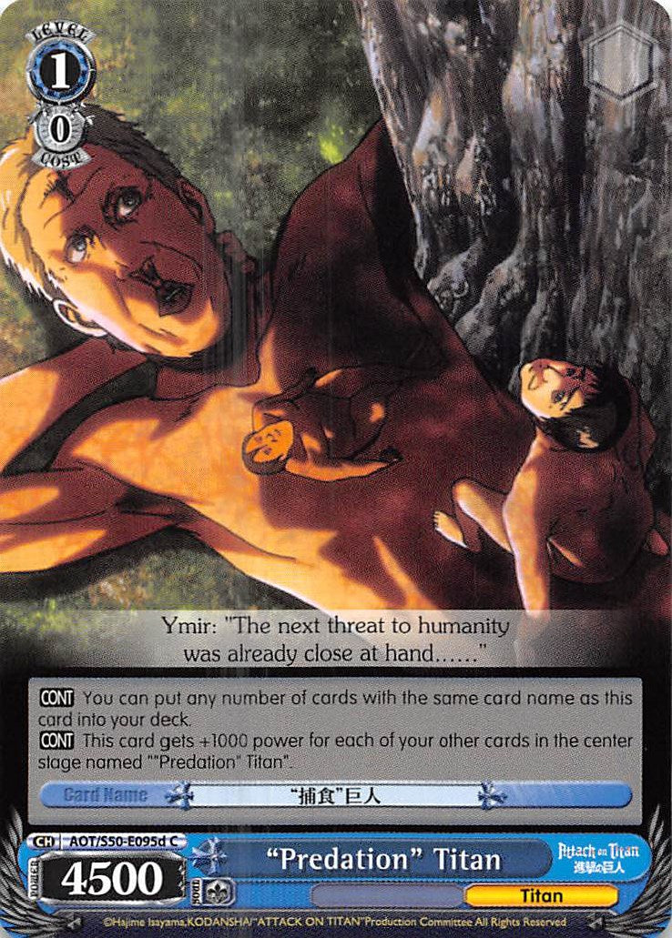 "Predation" Titan (AOT/S50-E095d C) [Attack on Titan Vol. 2] | Cracking-Singles