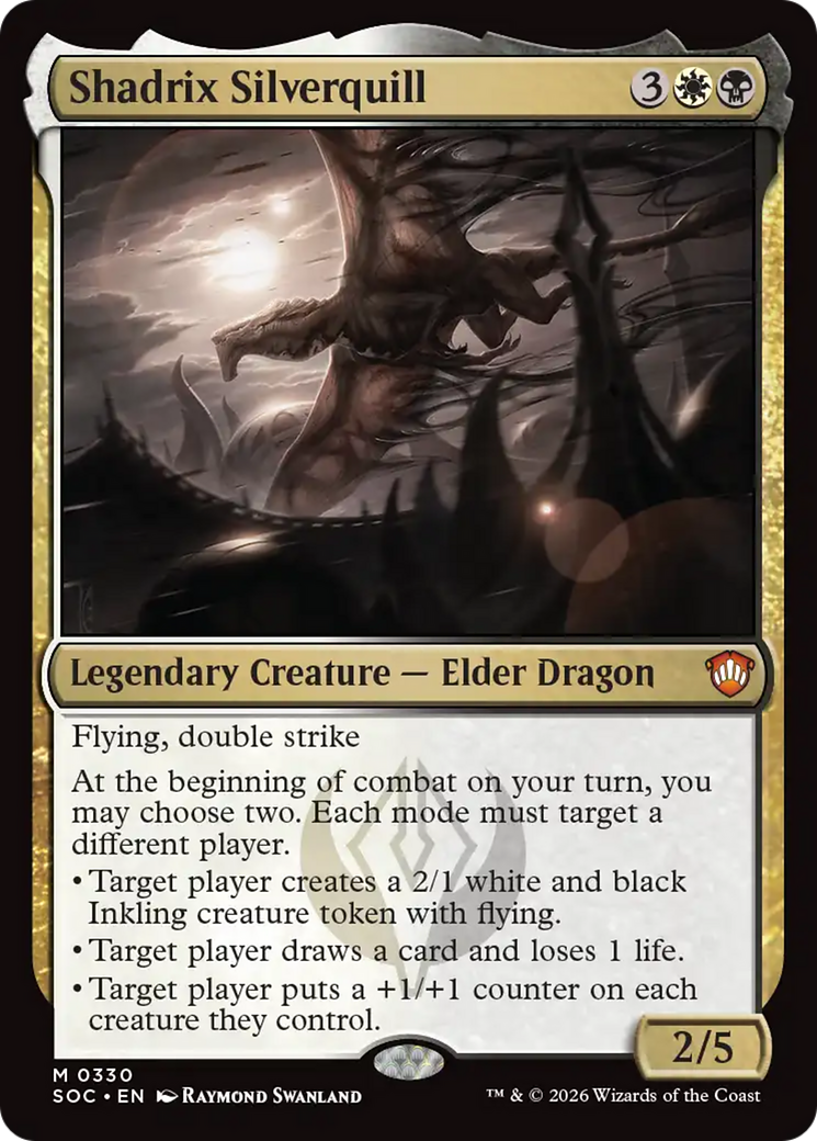 Shadrix Silverquill [Secrets of Strixhaven Commander] | Cracking-Singles