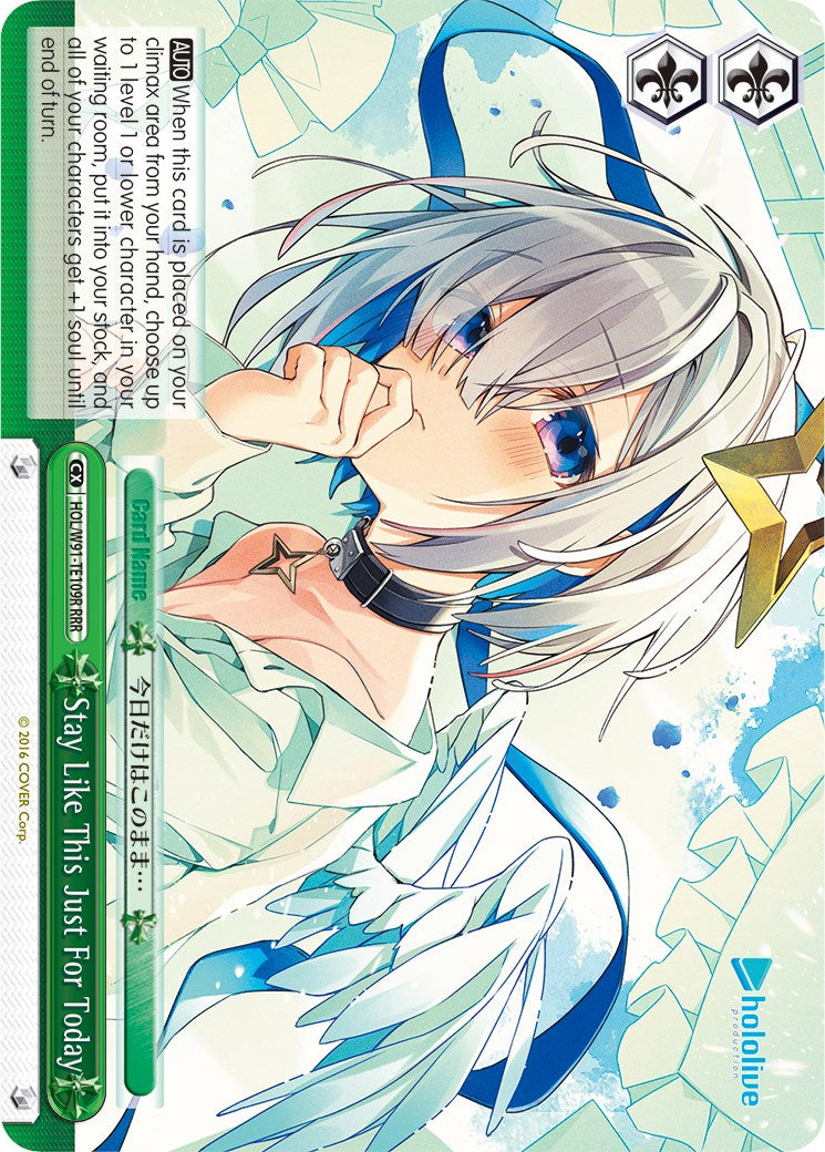 Stay Like This Just For Today (HOL/W91-TE109R RRR) [hololive production] | Cracking-Singles