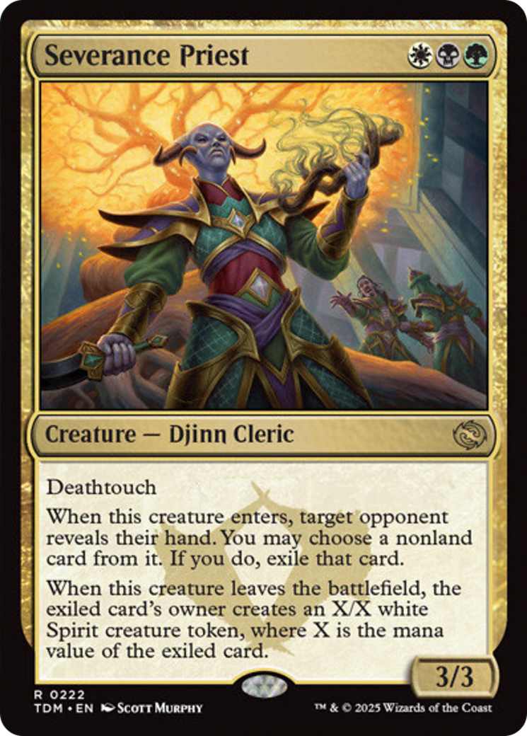 Severance Priest [Tarkir: Dragonstorm] | Cracking-Singles