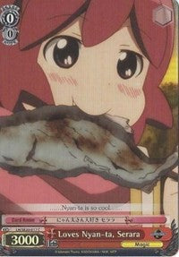 Loves Nyan-ta, Serara (LH/SE20-E17 C) (Alternate Art Foil) [LOG HORIZON] | Cracking-Singles
