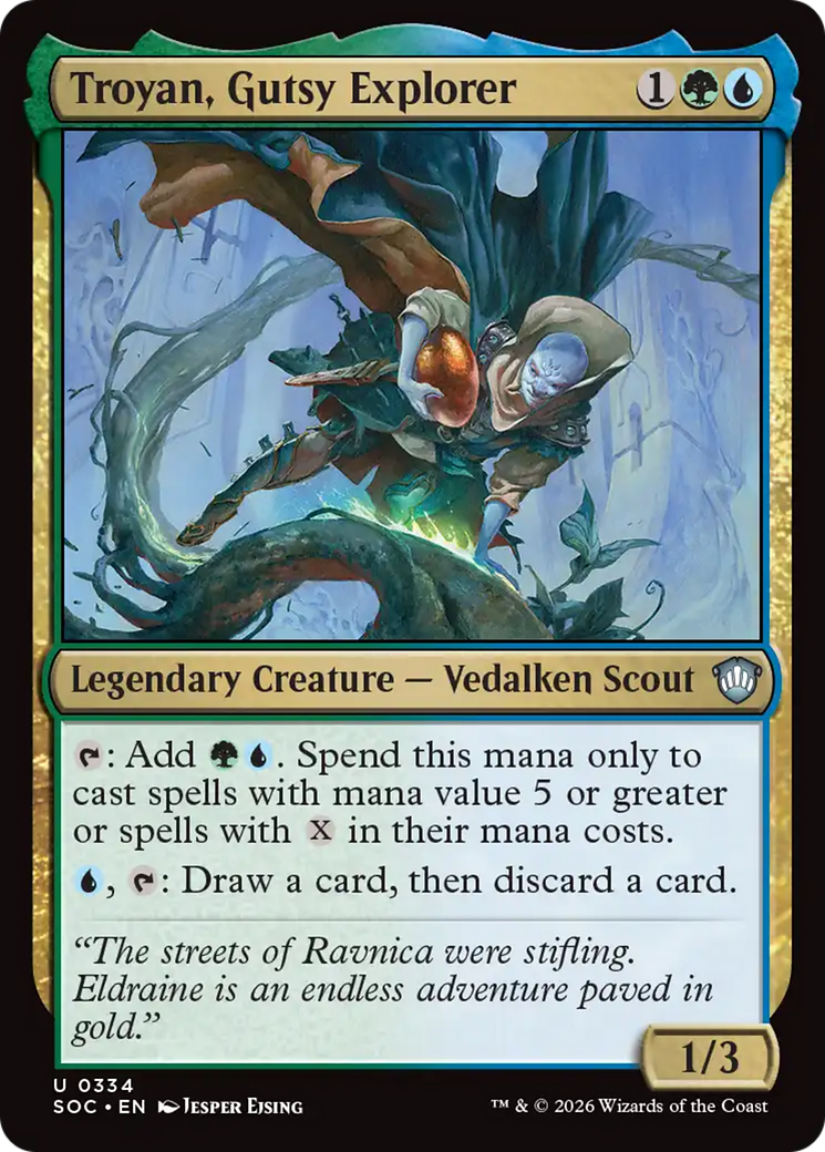 Troyan, Gutsy Explorer [Secrets of Strixhaven Commander] | Cracking-Singles