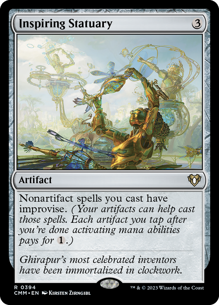 Inspiring Statuary [Commander Masters] | Cracking-Singles