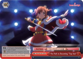 The Path to Becoming "Top Star" (RSL/S56-TE15S SR) [Revue Starlight] | Cracking-Singles